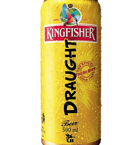 Kingfisher Draught Beer Can