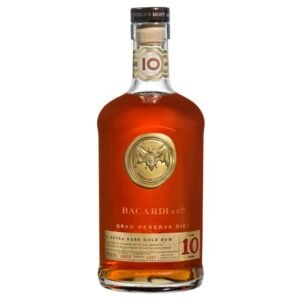 Bacardi Extra Rare Gold Rum Aged 10 Yrs