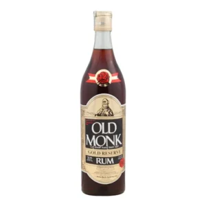 Old Monk Gold Reserve Rum - Glass